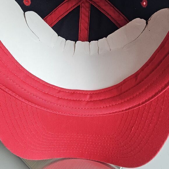 VINTAGE Atlanta Braves MLB Baseball Drew Pearson Hat Strapback Unworn Sports - Picture 9 of 10